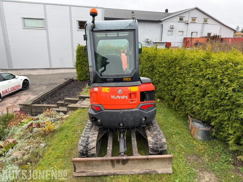 2016 Kubota U27-4 MINIGRAVER ROTOR 2 SKUFFER SERVICEHISTORIKK 2430 TIMER - Miniekskavaator: pilt 5 2016 Kubota U27-4 MINIGRAVER ROTOR 2 SKUFFER SERVICEHISTORIKK 2430 TIMER - Miniekskavaator: pilt 5