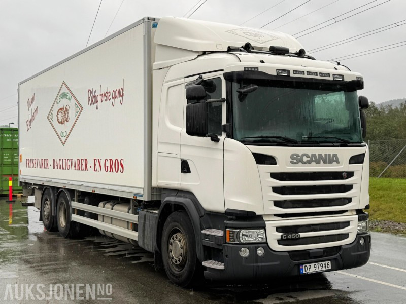 2016 Scania G450 med 2-soners kjøl- og frys, kun 1 eier! Gullavtale, Zepro, Onspot kjettinger, ryggekamera - Kasti veoauto: pilt 3 2016 Scania G450 med 2-soners kjøl- og frys, kun 1 eier! Gullavtale, Zepro, Onspot kjettinger, ryggekamera - Kasti veoauto: pilt 3