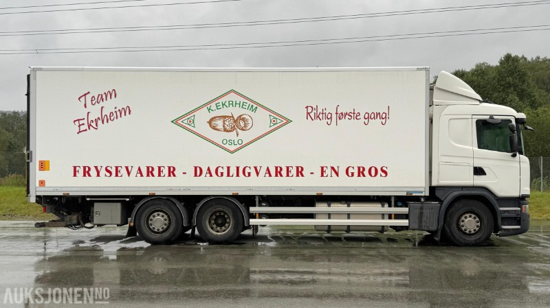 2016 Scania G450 med 2-soners kjøl- og frys, kun 1 eier! Gullavtale, Zepro, Onspot kjettinger, ryggekamera - Kasti veoauto: pilt 4 2016 Scania G450 med 2-soners kjøl- og frys, kun 1 eier! Gullavtale, Zepro, Onspot kjettinger, ryggekamera - Kasti veoauto: pilt 4