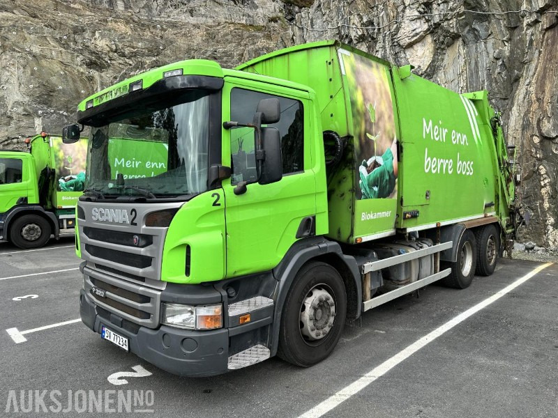 2016 Scania P320 Komprimatorbil - 2 kammer Inkl. biokammer/MTM påbygg/EU ok - Prügiauto: pilt 1 2016 Scania P320 Komprimatorbil - 2 kammer Inkl. biokammer/MTM påbygg/EU ok - Prügiauto: pilt 1