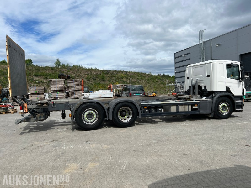 2016 Scania P410 containerbil, lav km, EU, 411 hk, baklem, automat - Konteinerveduk/ Tõstukiga veoauto: pilt 4 2016 Scania P410 containerbil, lav km, EU, 411 hk, baklem, automat - Konteinerveduk/ Tõstukiga veoauto: pilt 4
