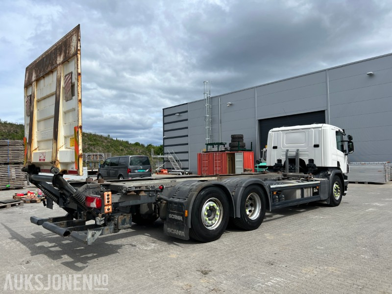 2016 Scania P410 containerbil, lav km, EU, 411 hk, baklem, automat - Konteinerveduk/ Tõstukiga veoauto: pilt 5 2016 Scania P410 containerbil, lav km, EU, 411 hk, baklem, automat - Konteinerveduk/ Tõstukiga veoauto: pilt 5