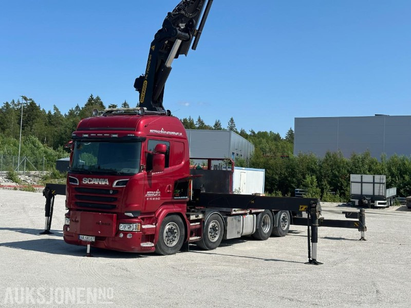 Kraanaga veoauto 2016 Scania R-serie R580  8*2 -: pilt 6