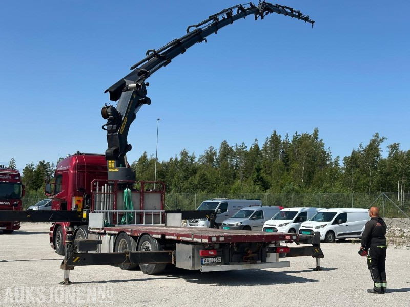 Kraanaga veoauto 2016 Scania R-serie R580  8*2 -: pilt 10