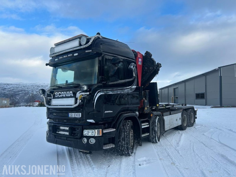 2016 Scania R580 kran/krokbil - Kraanaga veoauto: pilt 1 2016 Scania R580 kran/krokbil - Kraanaga veoauto: pilt 1