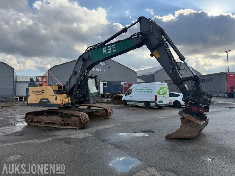 2016 Volvo EC250EL BELTEGRAVER R8 ROTOTILT TOPCON MASKINSTYRING SERVICEHISTORIKK - Ekskavaator: pilt 2 2016 Volvo EC250EL BELTEGRAVER R8 ROTOTILT TOPCON MASKINSTYRING SERVICEHISTORIKK - Ekskavaator: pilt 2