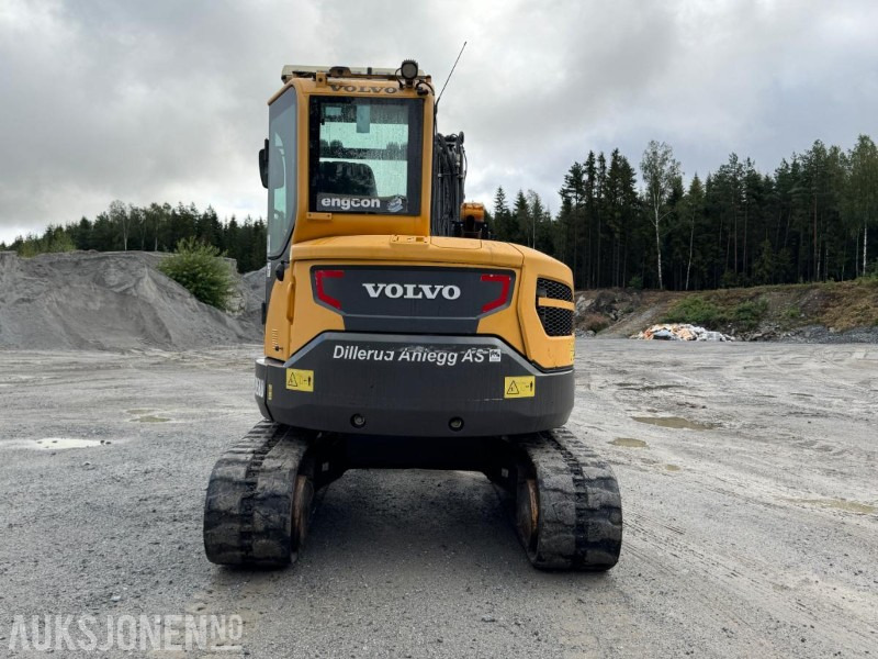 2016 Volvo ecr58d beltegraver 4301t, tiltrotator, pusseskuff,steinskuff - Miniekskavaator: pilt 5 2016 Volvo ecr58d beltegraver 4301t, tiltrotator, pusseskuff,steinskuff - Miniekskavaator: pilt 5