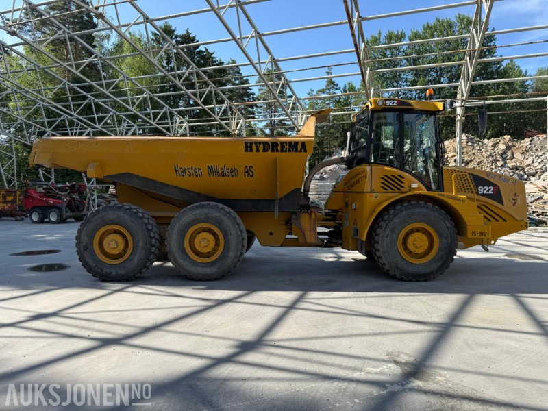 2017 Hydrema 922F 2.55 DUMPER SERVICEHISTORIKK LITE TIMER. - Kallur: pilt 3 2017 Hydrema 922F 2.55 DUMPER SERVICEHISTORIKK LITE TIMER. - Kallur: pilt 3