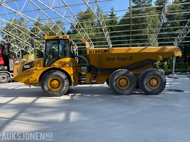 2017 Hydrema 922F 2.55 DUMPER SERVICEHISTORIKK LITE TIMER. - Kallur: pilt 4 2017 Hydrema 922F 2.55 DUMPER SERVICEHISTORIKK LITE TIMER. - Kallur: pilt 4