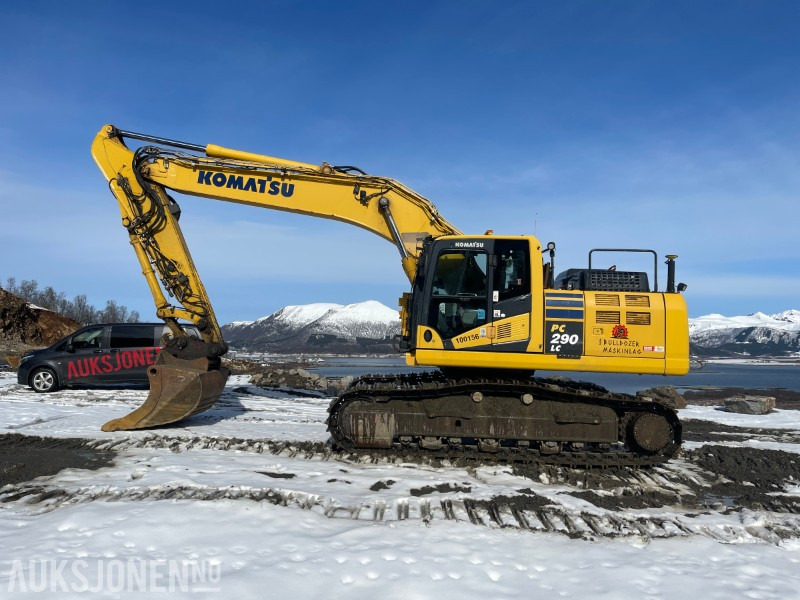 2017 Komatsu PC 290 LC Gravemaskin med Montabert CPA-295 bortårn*R8 Tiltrotator*3 skuffer*Leica GPS* - Ekskavaator: pilt 3 2017 Komatsu PC 290 LC Gravemaskin med Montabert CPA-295 bortårn*R8 Tiltrotator*3 skuffer*Leica GPS* - Ekskavaator: pilt 3