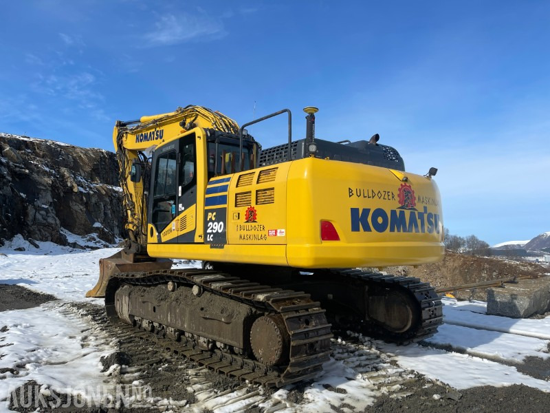 2017 Komatsu PC 290 LC Gravemaskin med Montabert CPA-295 bortårn*R8 Tiltrotator*3 skuffer*Leica GPS* - Ekskavaator: pilt 5 2017 Komatsu PC 290 LC Gravemaskin med Montabert CPA-295 bortårn*R8 Tiltrotator*3 skuffer*Leica GPS* - Ekskavaator: pilt 5