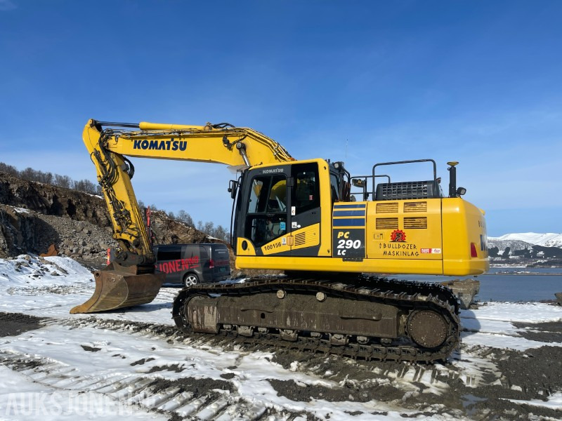 2017 Komatsu PC 290 LC Gravemaskin med Montabert CPA-295 bortårn*R8 Tiltrotator*3 skuffer*Leica GPS* - Ekskavaator: pilt 4 2017 Komatsu PC 290 LC Gravemaskin med Montabert CPA-295 bortårn*R8 Tiltrotator*3 skuffer*Leica GPS* - Ekskavaator: pilt 4