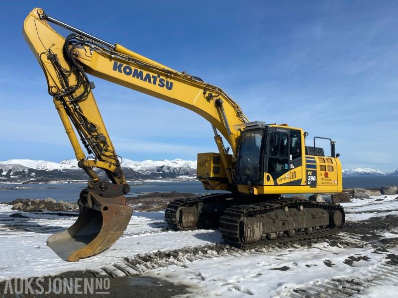 2017 Komatsu PC 290 LC Gravemaskin med Montabert CPA-295 bortårn*R8 Tiltrotator*3 skuffer*Leica GPS* - Ekskavaator: pilt 1 2017 Komatsu PC 290 LC Gravemaskin med Montabert CPA-295 bortårn*R8 Tiltrotator*3 skuffer*Leica GPS* - Ekskavaator: pilt 1