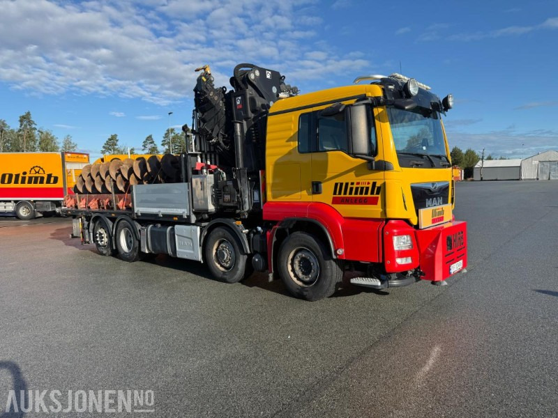 2017 MAN TGS 35.500 KRANBIL M/HIAB X-HIPRO 548 KRAN 8X4 HYDRODRIVE SERVICEHISTORIKK LAV KM. - Kraanaga veoauto: pilt 4 2017 MAN TGS 35.500 KRANBIL M/HIAB X-HIPRO 548 KRAN 8X4 HYDRODRIVE SERVICEHISTORIKK LAV KM. - Kraanaga veoauto: pilt 4