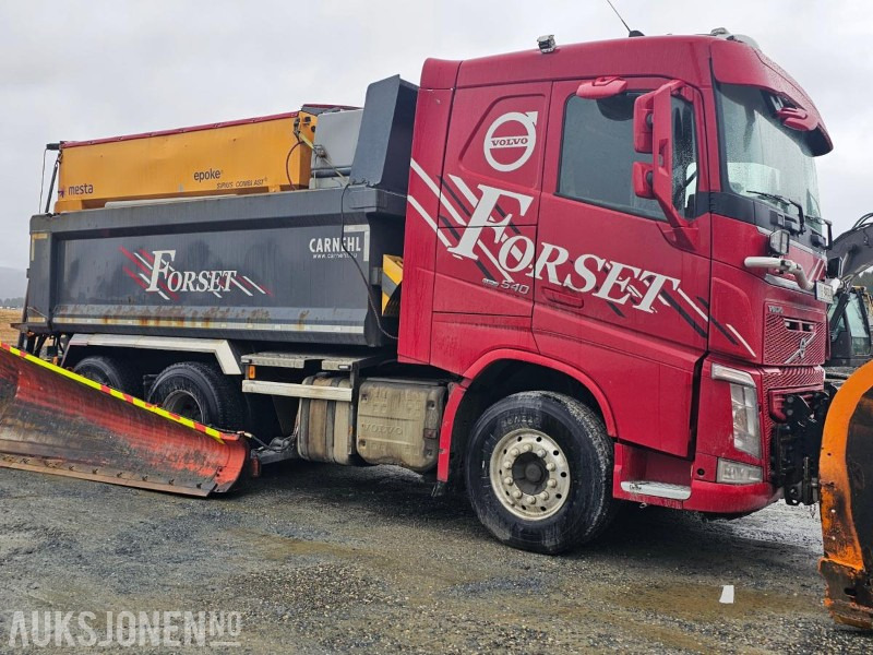 2017 Volvo FH 540 Tippbil med full brøytehydraulikk og planvibrator -Nye dekk for sesong(!!) - Kallurauto: pilt 5 2017 Volvo FH 540 Tippbil med full brøytehydraulikk og planvibrator -Nye dekk for sesong(!!) - Kallurauto: pilt 5
