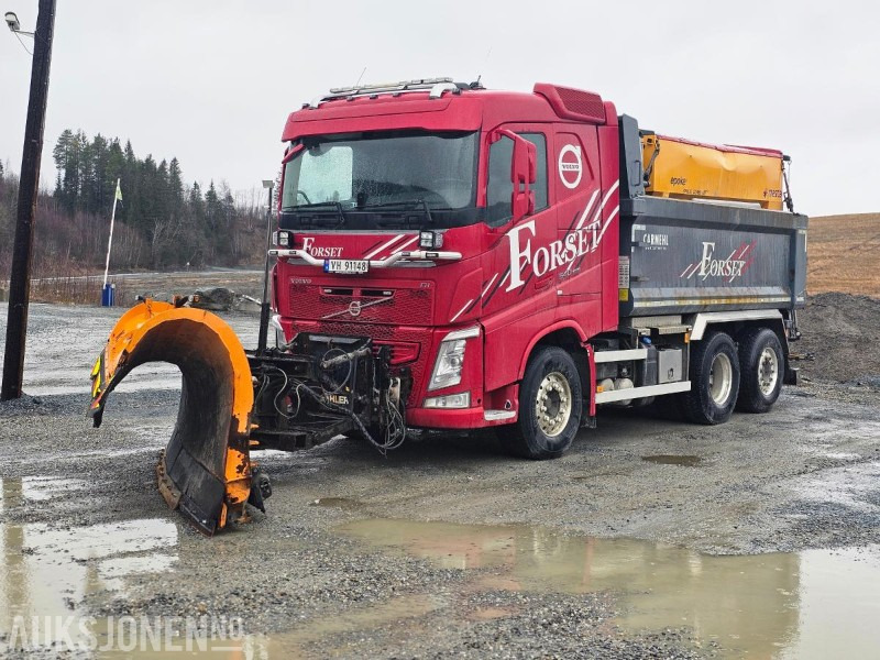 2017 Volvo FH 540 Tippbil med full brøytehydraulikk og planvibrator -Nye dekk for sesong(!!) - Kallurauto: pilt 1 2017 Volvo FH 540 Tippbil med full brøytehydraulikk og planvibrator -Nye dekk for sesong(!!) - Kallurauto: pilt 1