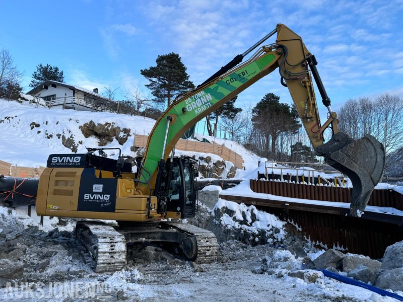 2018 Cat 323FL Z-Line - Elektrisk gravemaskin med R8 Rototilt - Sentralsmøring - 3 skuffer - Makin 3D GPS Maskinstyring - Ekskavaator: pilt 2 2018 Cat 323FL Z-Line - Elektrisk gravemaskin med R8 Rototilt - Sentralsmøring - 3 skuffer - Makin 3D GPS Maskinstyring - Ekskavaator: pilt 2