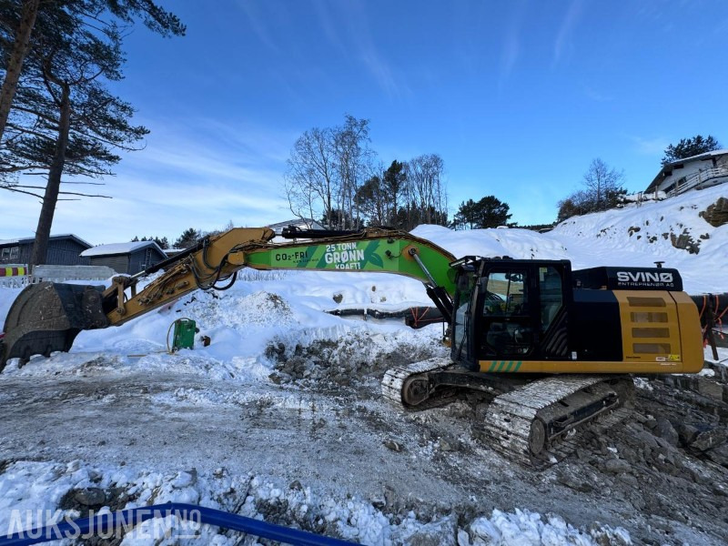 2018 Cat 323FL Z-Line - Elektrisk gravemaskin med R8 Rototilt - Sentralsmøring - 3 skuffer - Makin 3D GPS Maskinstyring - Ekskavaator: pilt 4 2018 Cat 323FL Z-Line - Elektrisk gravemaskin med R8 Rototilt - Sentralsmøring - 3 skuffer - Makin 3D GPS Maskinstyring - Ekskavaator: pilt 4
