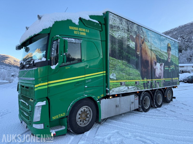 2018 Volvo FH 540 Skapbil med Bussbygg Volumax påbygg - Eu godkjent - Servicehistorikk - Kasti veoauto: pilt 1 2018 Volvo FH 540 Skapbil med Bussbygg Volumax påbygg - Eu godkjent - Servicehistorikk - Kasti veoauto: pilt 1