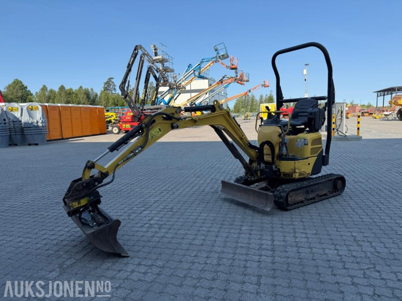 2018 Yanmar Vi012-2A minigraver. - Miniekskavaator: pilt 1 2018 Yanmar Vi012-2A minigraver. - Miniekskavaator: pilt 1