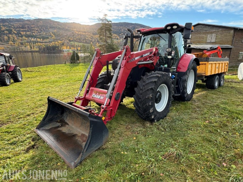 2019 CASE IH Maxxum 145 traktor med frontlaster / 40 km.t / 1354 timer - Traktor: pilt 1 2019 CASE IH Maxxum 145 traktor med frontlaster / 40 km.t / 1354 timer - Traktor: pilt 1