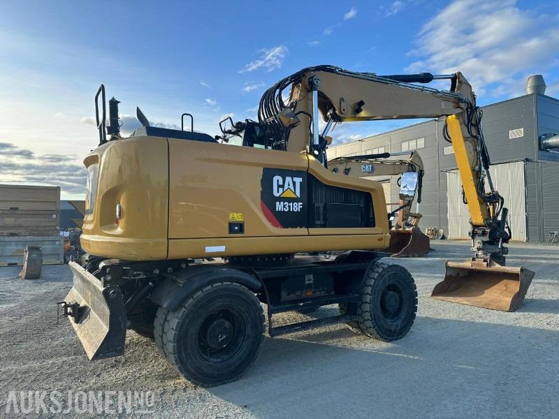Ekskavaator 2019 Cat M318F hjulgraver med tiltrotator og skuff: pilt 6