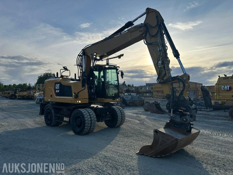 Ekskavaator 2019 Cat M318F hjulgraver med tiltrotator og skuff: pilt 7