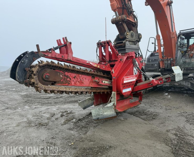 2019 Grabenmeister GM 140 AFH 600 KJEDEGRAVER - LITE BRUKT. - Ehitusseade: pilt 5 2019 Grabenmeister GM 140 AFH 600 KJEDEGRAVER - LITE BRUKT. - Ehitusseade: pilt 5