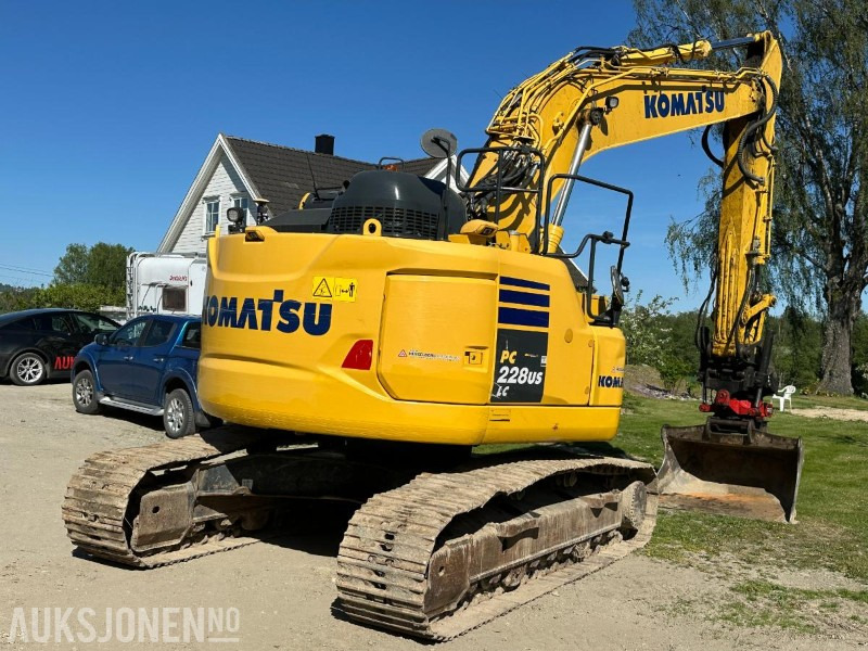 2019 Komatsu PC228USLC-11 - Gravemaskin - Tiltrotator R8 - Topcon GPS - 2skuffer - Sentralsmøring - 4467timer - Ekskavaator: pilt 4 2019 Komatsu PC228USLC-11 - Gravemaskin - Tiltrotator R8 - Topcon GPS - 2skuffer - Sentralsmøring - 4467timer - Ekskavaator: pilt 4