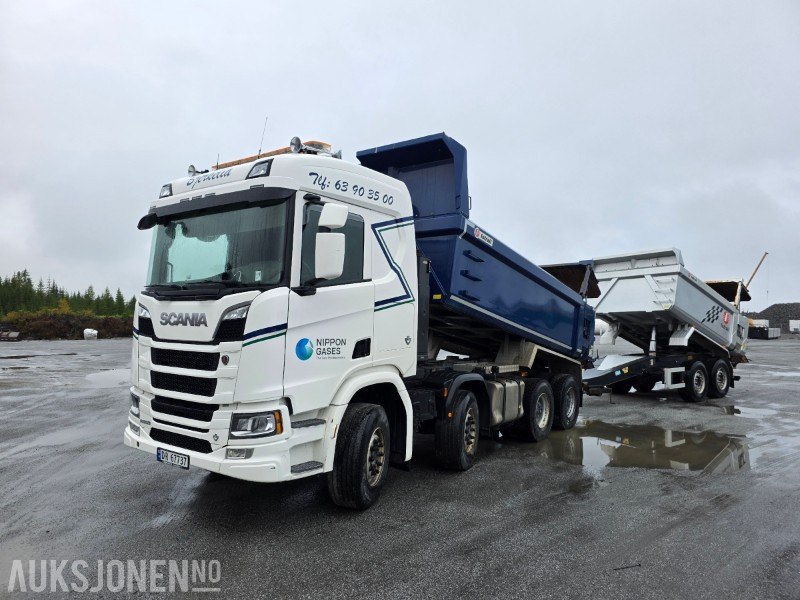 2019 Scania R650 8X4 tippbil med ISTRAIL henger Lav kilometer - Kallurauto: pilt 1 2019 Scania R650 8X4 tippbil med ISTRAIL henger Lav kilometer - Kallurauto: pilt 1