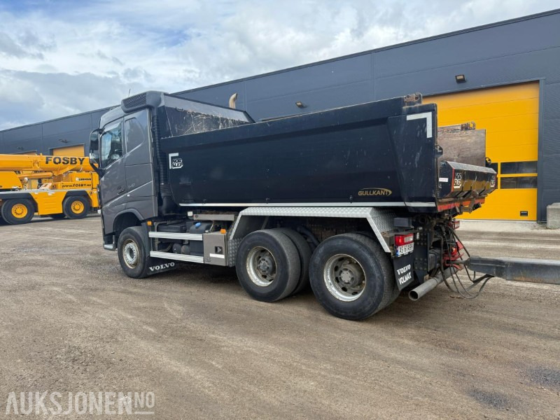 Kallurauto 2019 VOLVO FH500 TIPPBIL M/MAUR BILPÅBYGG TRIPPELKJERRE SERVICEHISTORIKK LAV KM 6X4 EURO 6: pilt 6