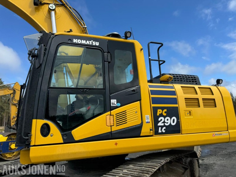 Ekskavaator 2020 Komatsu PC290 LC-11E0 GRAVEMASKIN MED ROTOTIL OG 2 SKUFFER: pilt 9