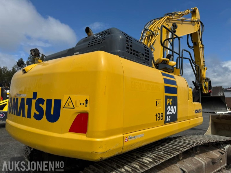 Ekskavaator 2020 Komatsu PC290 LC-11E0 GRAVEMASKIN MED ROTOTIL OG 2 SKUFFER: pilt 13