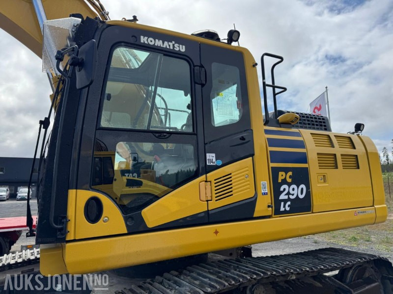 Ekskavaator 2020 Komatsu PC290 LC-11E0 GRAVEMASKIN MED ROTOTIL OG 2 SKUFFER: pilt 16