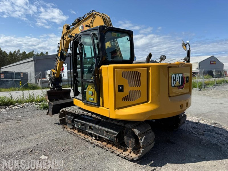 2021 Cat 307.5 gravemaskin med tiltrotator og sentralsmøring / 2 stk skuffer / årskontrollert - Ekskavaator: pilt 3 2021 Cat 307.5 gravemaskin med tiltrotator og sentralsmøring / 2 stk skuffer / årskontrollert - Ekskavaator: pilt 3