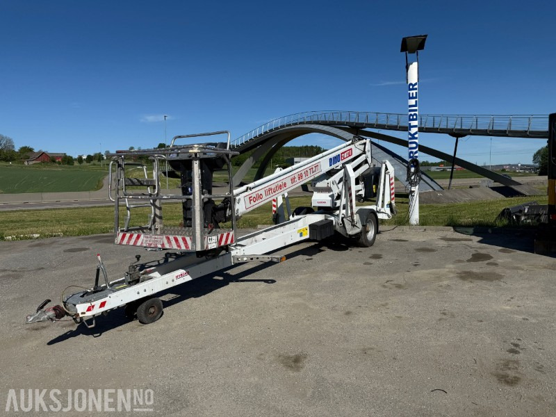 2021 Dino 210XT-2 Tilhengerlift, 21 m arb-høyde, drift på hjul, årskontroll - Platvorm: pilt 2 2021 Dino 210XT-2 Tilhengerlift, 21 m arb-høyde, drift på hjul, årskontroll - Platvorm: pilt 2