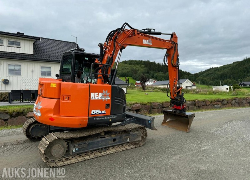 2021 Hitachi ZX85US-6 Beltegraver med Rototilt R3 - Ekskavaator: pilt 3 2021 Hitachi ZX85US-6 Beltegraver med Rototilt R3 - Ekskavaator: pilt 3