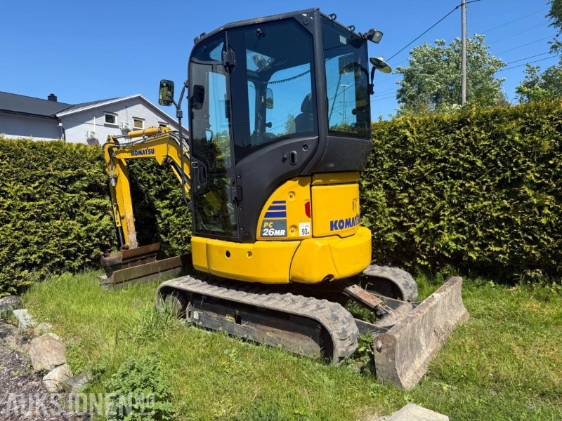 2021 Komatsu PC26MR minigraver m/3 skuffer. - Miniekskavaator: pilt 4 2021 Komatsu PC26MR minigraver m/3 skuffer. - Miniekskavaator: pilt 4