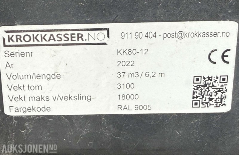 2022 Krokkasse med FTG tømmerkran - Konkstõstukiga veoauto: pilt 5 2022 Krokkasse med FTG tømmerkran - Konkstõstukiga veoauto: pilt 5