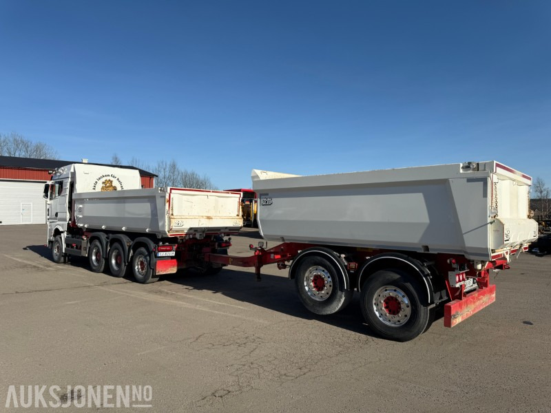2022 MAN TGX 35.510 - Bil og henger. Grus og asfalt kasser - Kallurauto: pilt 4 2022 MAN TGX 35.510 - Bil og henger. Grus og asfalt kasser - Kallurauto: pilt 4