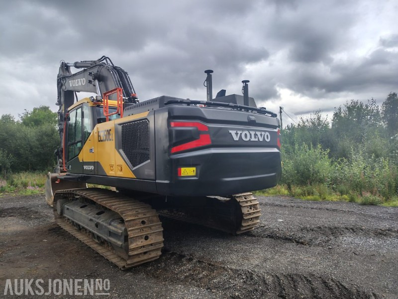 2022 Volvo EC350EL beltegraver med webasto tansskuffe og Soosan pigghammer - Ekskavaator: pilt 3 2022 Volvo EC350EL beltegraver med webasto tansskuffe og Soosan pigghammer - Ekskavaator: pilt 3