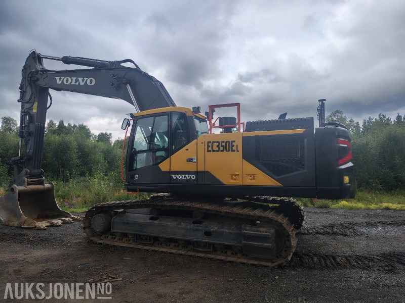 2022 Volvo EC350EL beltegraver med webasto tansskuffe og Soosan pigghammer - Ekskavaator: pilt 1 2022 Volvo EC350EL beltegraver med webasto tansskuffe og Soosan pigghammer - Ekskavaator: pilt 1