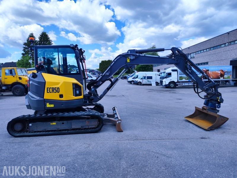 2022 Volvo ECR50F – Velutstyrt kompaktgraver, kun 728 timer - Miniekskavaator: pilt 5 2022 Volvo ECR50F – Velutstyrt kompaktgraver, kun 728 timer - Miniekskavaator: pilt 5