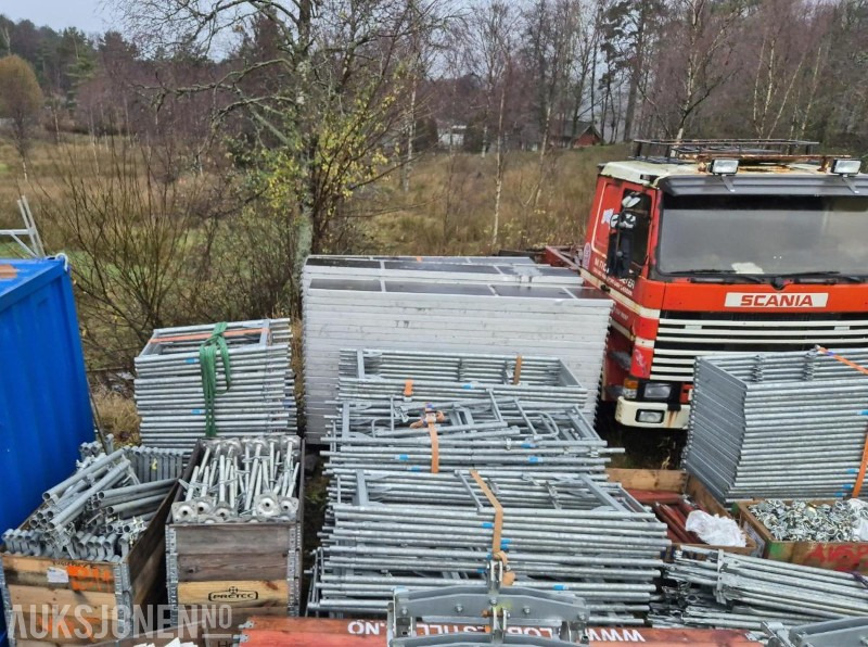 2023 Global Stillas - Stor stillaspakke - Fasadestillas - Brukt på kun 1 prosjekt - Ehitusseade: pilt 5 2023 Global Stillas - Stor stillaspakke - Fasadestillas - Brukt på kun 1 prosjekt - Ehitusseade: pilt 5