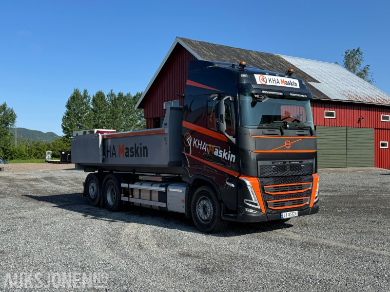 2023 Volvo FH - Krokbil med Dumperkasse og Maskinflak - Konkstõstukiga veoauto: pilt 3 2023 Volvo FH - Krokbil med Dumperkasse og Maskinflak - Konkstõstukiga veoauto: pilt 3