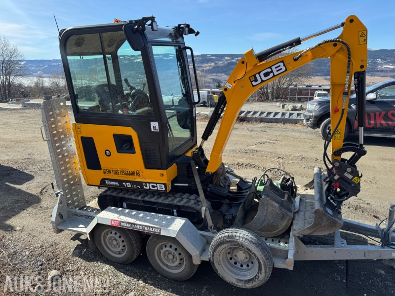 2024 JCB 19 C-1 MINIGRAVER, 3 SKUFFER, PIGGHAMMER, MASKINHENGER, KUN 200 TIMER, UTVIDET GARANTI - Miniekskavaator: pilt 4 2024 JCB 19 C-1 MINIGRAVER, 3 SKUFFER, PIGGHAMMER, MASKINHENGER, KUN 200 TIMER, UTVIDET GARANTI - Miniekskavaator: pilt 4