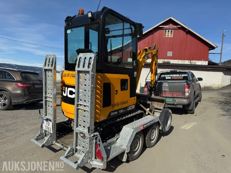 2024 JCB 19 C-1 MINIGRAVER, 3 SKUFFER, PIGGHAMMER, MASKINHENGER, KUN 200 TIMER, UTVIDET GARANTI - Miniekskavaator: pilt 5 2024 JCB 19 C-1 MINIGRAVER, 3 SKUFFER, PIGGHAMMER, MASKINHENGER, KUN 200 TIMER, UTVIDET GARANTI - Miniekskavaator: pilt 5