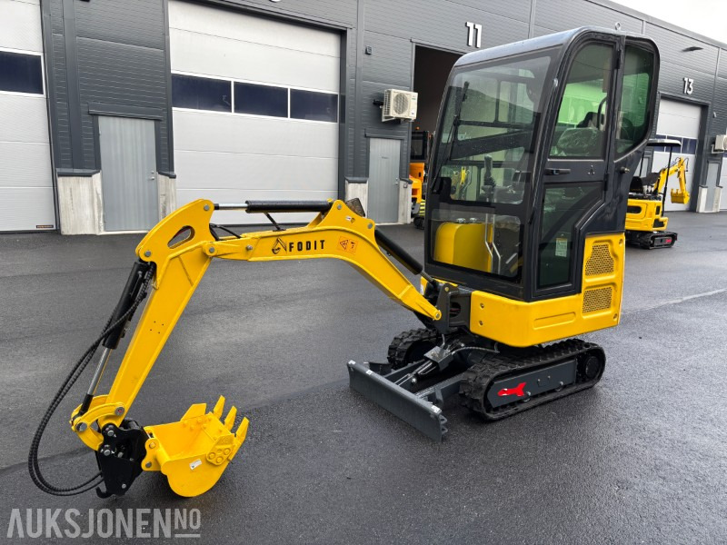 2025 Fodit FT327N Zero Tail 1,8 tonn - Miniekskavaator: pilt 1 2025 Fodit FT327N Zero Tail 1,8 tonn - Miniekskavaator: pilt 1