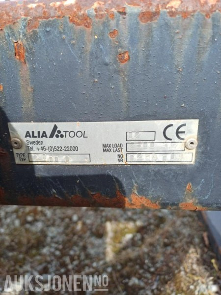 Alia tool 20000 innløftingsåk - Ehitusseade: pilt 3 Alia tool 20000 innløftingsåk - Ehitusseade: pilt 3