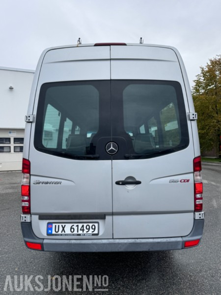 2012 Mercedes-Benz Sprinter minibuss - 9 seter - Registrert som personbil - Det medfølger ekstra seter - Webasto bak EU godkjennes før salg - Buss: pilt 5 2012 Mercedes-Benz Sprinter minibuss - 9 seter - Registrert som personbil - Det medfølger ekstra seter - Webasto bak EU godkjennes før salg - Buss: pilt 5